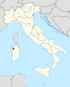 Cartina Italia Sardegna